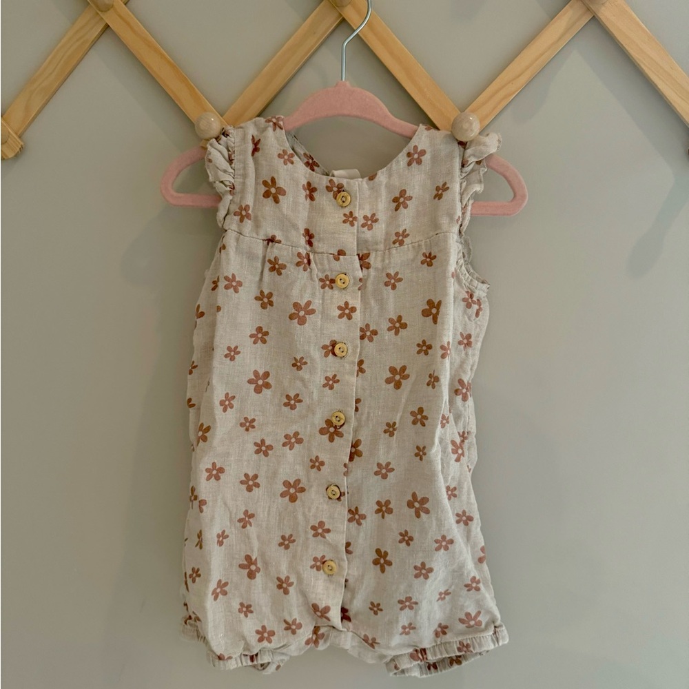 Floral Baby Romper 🌸